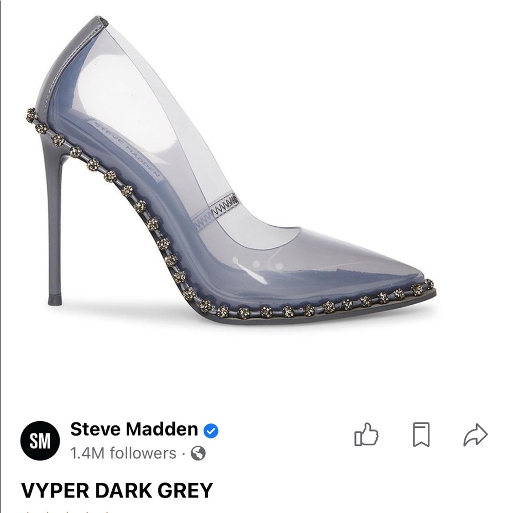 Steve Madden studded heels size 10